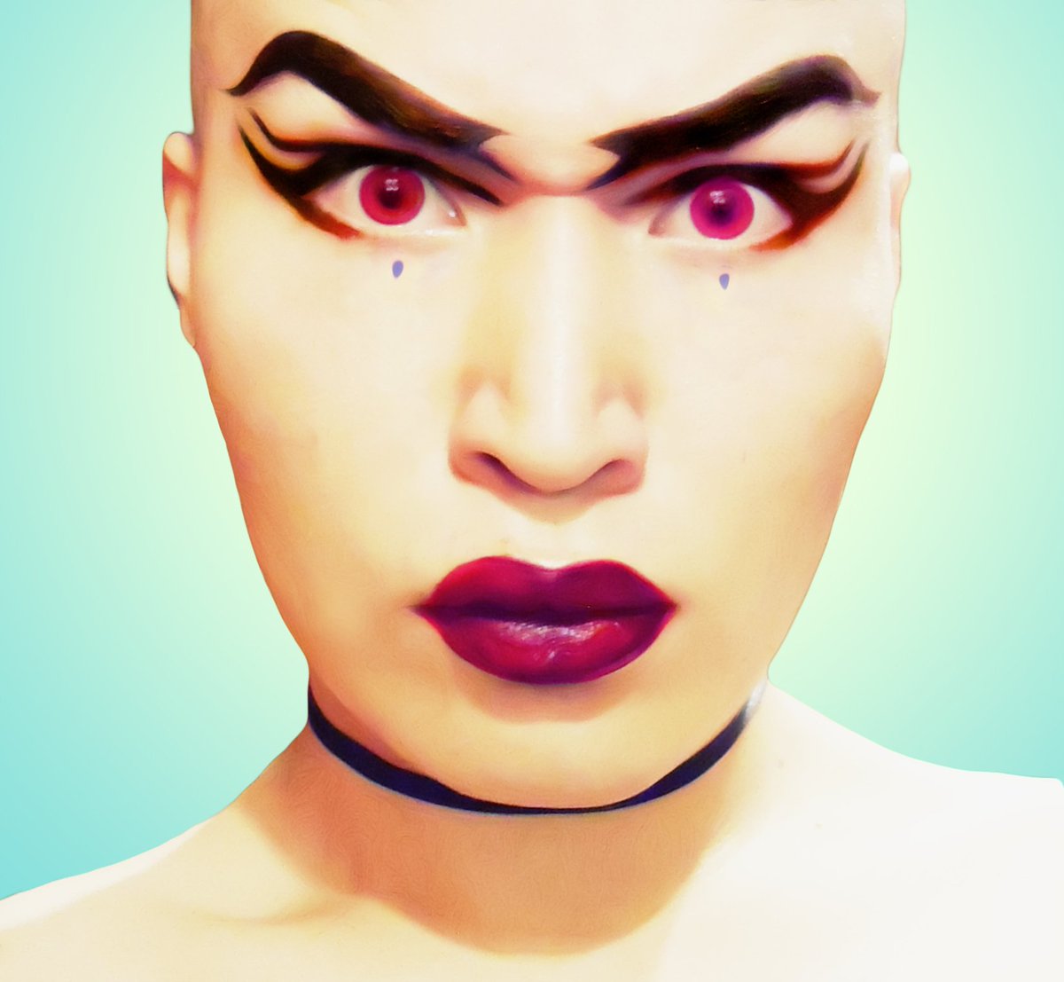 iki_luna's tweet photo. I am Really Angry  #angry #makeupartistsworldwide  #makeupartist  #redeyes
#Fucsialips perhaps I am just really angr https://t.co/Pj1A98Flcm