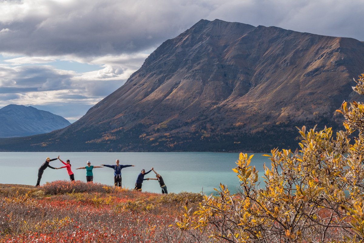 cyclepetercom's tweet photo. Our POS10 group is doing this #ATTA thing as good as it gets - at upper Twin Lake in Alaska for #atws2016 https://t.co/Lcck5X9GMQ
