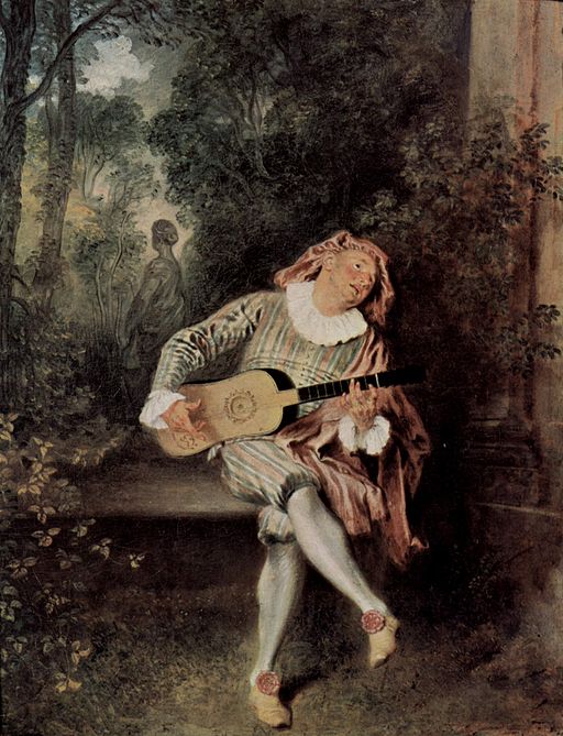 A Mezzetino  (1717-1719)

Jean-Antoine Watteau's works -&gt; art-art-art.net/watteau/amp/