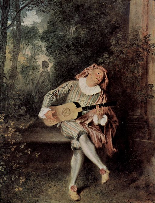 A Mezzetino (1717-1719) Jean-Antoine Watteau's works -> art-art-art.net/watteau/amp/