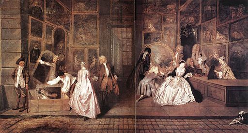 L'Enseigne de Gersaint  (1720)

Jean-Antoine Watteau's works -&gt; art-art-art.net/watteau/amp/