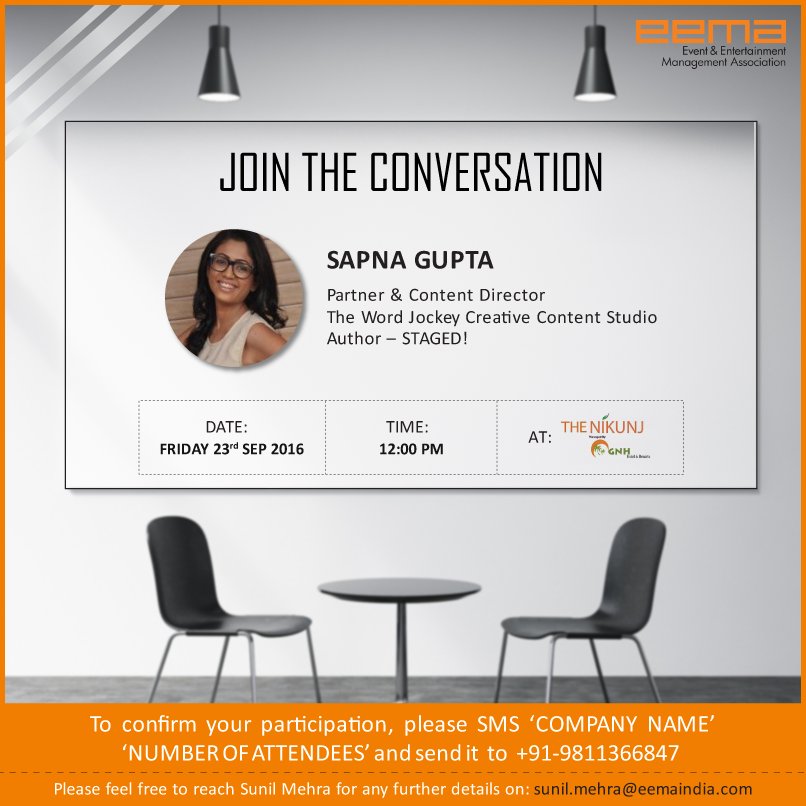eemaindia's tweet photo. Secret is Out! 
Join the conversation and find out
HOW TO WIN AT EEMAX GLOBAL 
#WinWithEEMA @sapnagupta https://t.co/cJfs7V4UX9