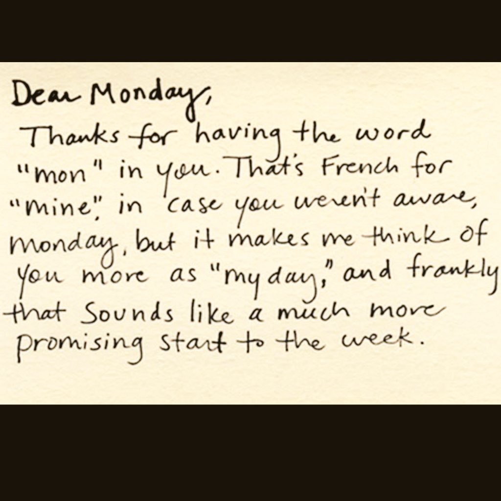 Monday = MyDay 💕 one small positive tought in the moring can change your whole day 🌼 #mondaymotivations