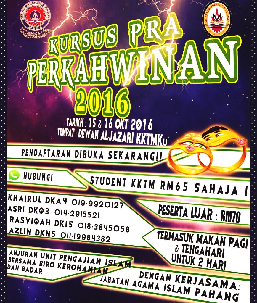_officialpvc's tweet photo. Rujuk Poster Iklan untuk Maklumat Tambahan Bagi Sebarang Penyertaan / Persoalan. Ayuhhh pi kursus : ) https://t.co/ADSyCwQCOK