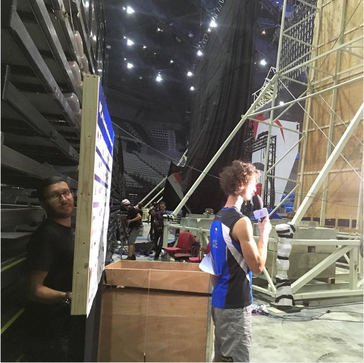 mysystemd's tweet photo. #systemd IFSC LIVE stream director Damien keeps everything running smoothly in the background! https://t.co/86y3Fkt8b1