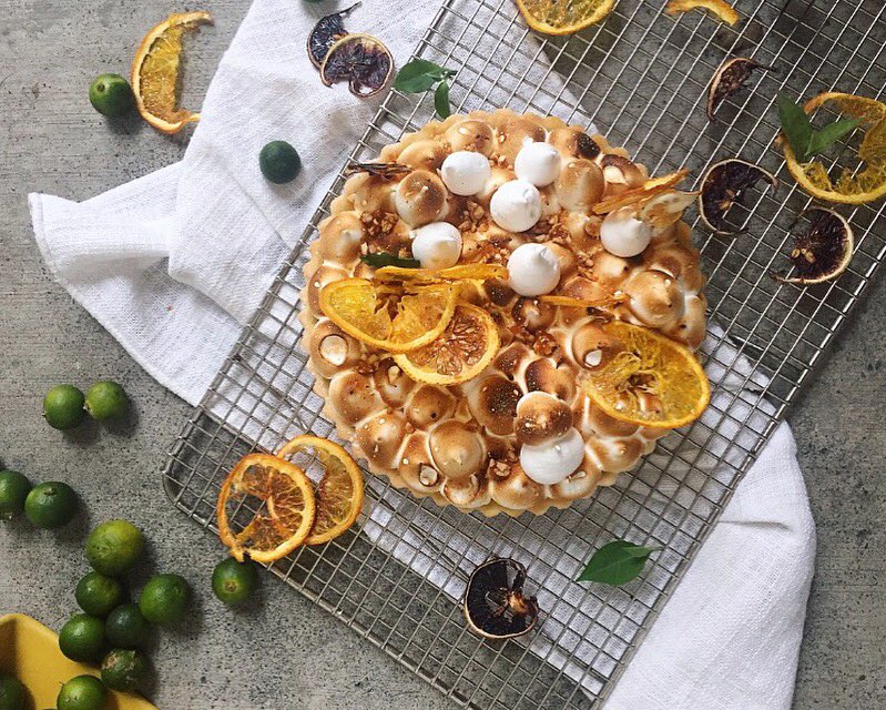 ccpatos's tweet photo. Citrus Melange Tropical Pie π | calamansi + lemon + orange #shebakes #cynfullysweets #bestdessertsph #pie https://t.co/526D1jy6zC