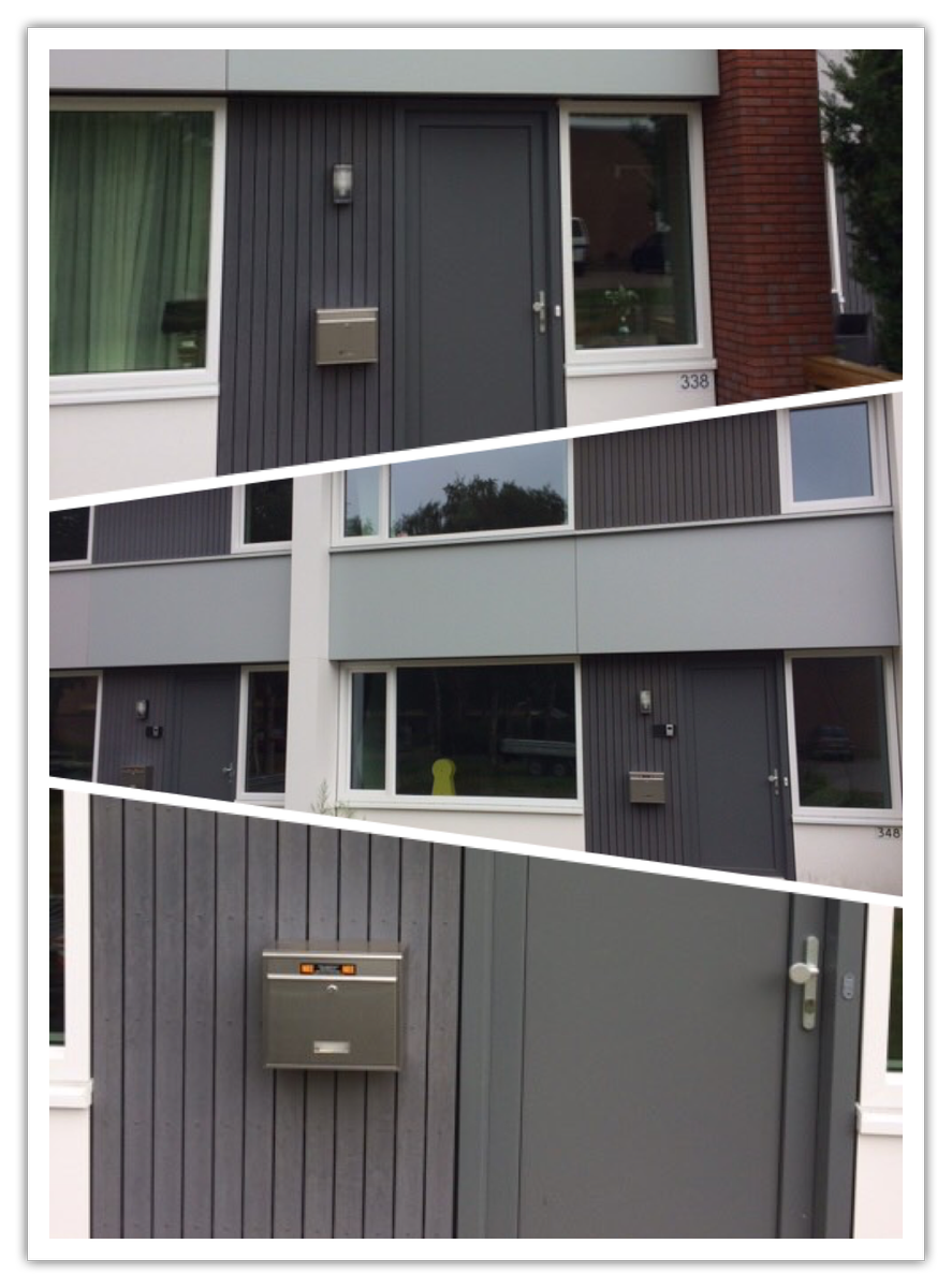 Deel 1 is gereed, op naar deel 2. <a href="/DeceuninckNL/">Deceuninck Nederland</a> Twinson gevelbekleding. BAM 36 won. Stroomversnelling Emmen.