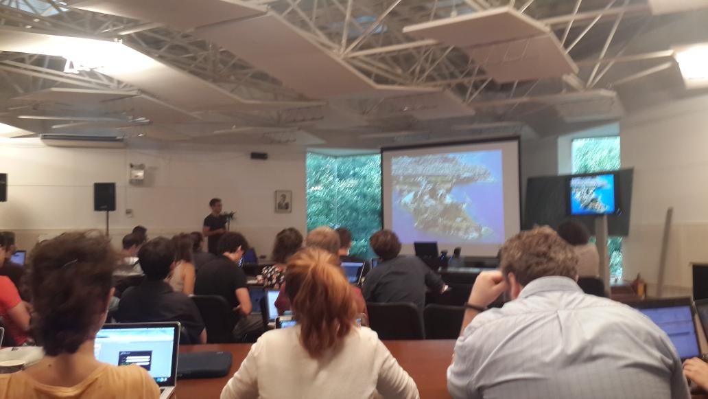 Claire_Lee's tweet photo. Dimitris welcomes us to his hometown #Corfu for #HCW2016! #METforlife #boostandneverlookback #praiseJESus https://t.co/V4fABSnE5g