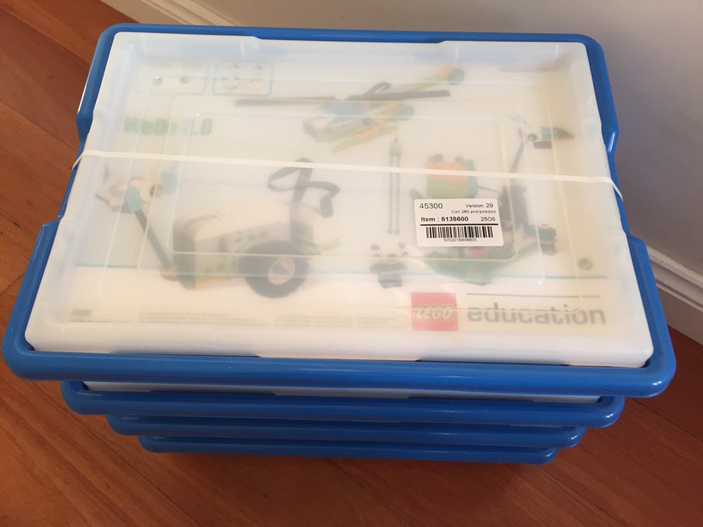 KodingKids's tweet image. LEGO WeDo 2.0 sets arrived for next week K-2 workshops. Exisiting. kodingkids-sep2016.eventbrite.com