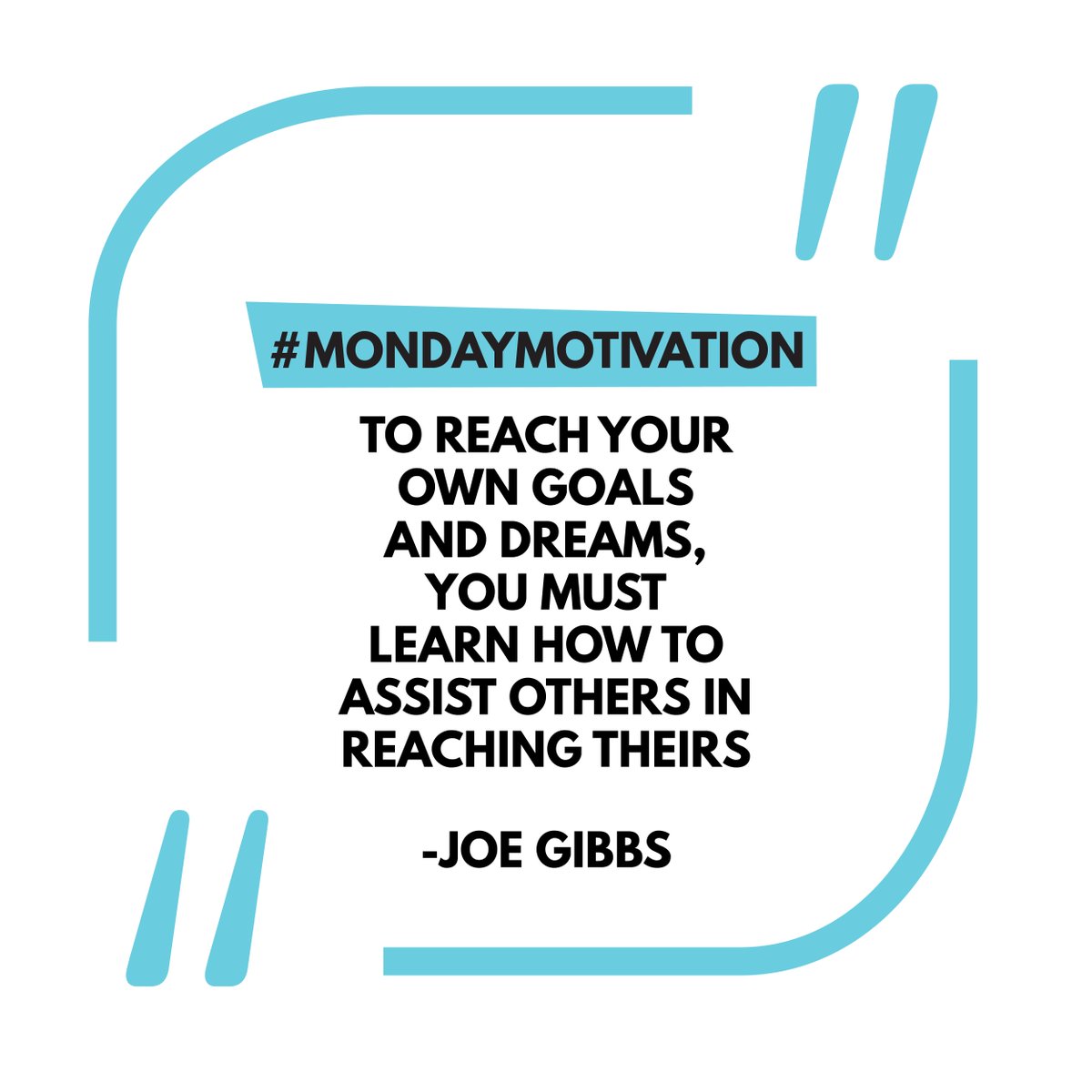 #MondayMotivation from <a href="/CoachJoeGibbs/">Joe Gibbs</a>