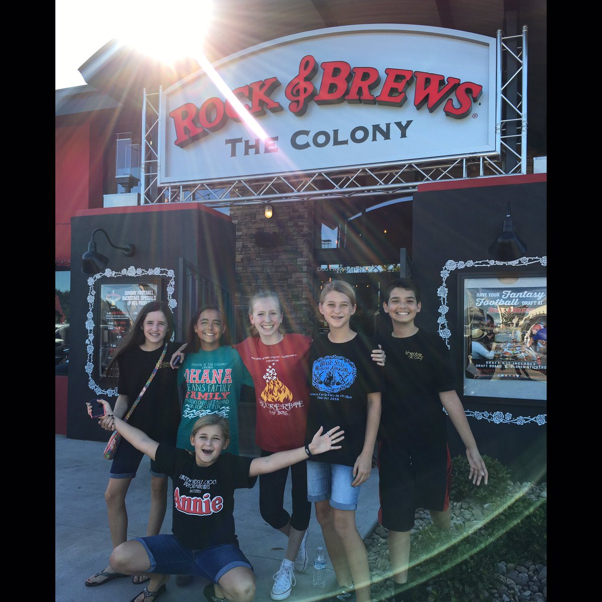 theatreattc's tweet photo. Thank you TC's Rock 🎼Brews for supporting TATCL's Millie! @RockAndBrews #TATClovesTC #Millie #gimmegimme #TATCL https://t.co/pTeb7MzR50
