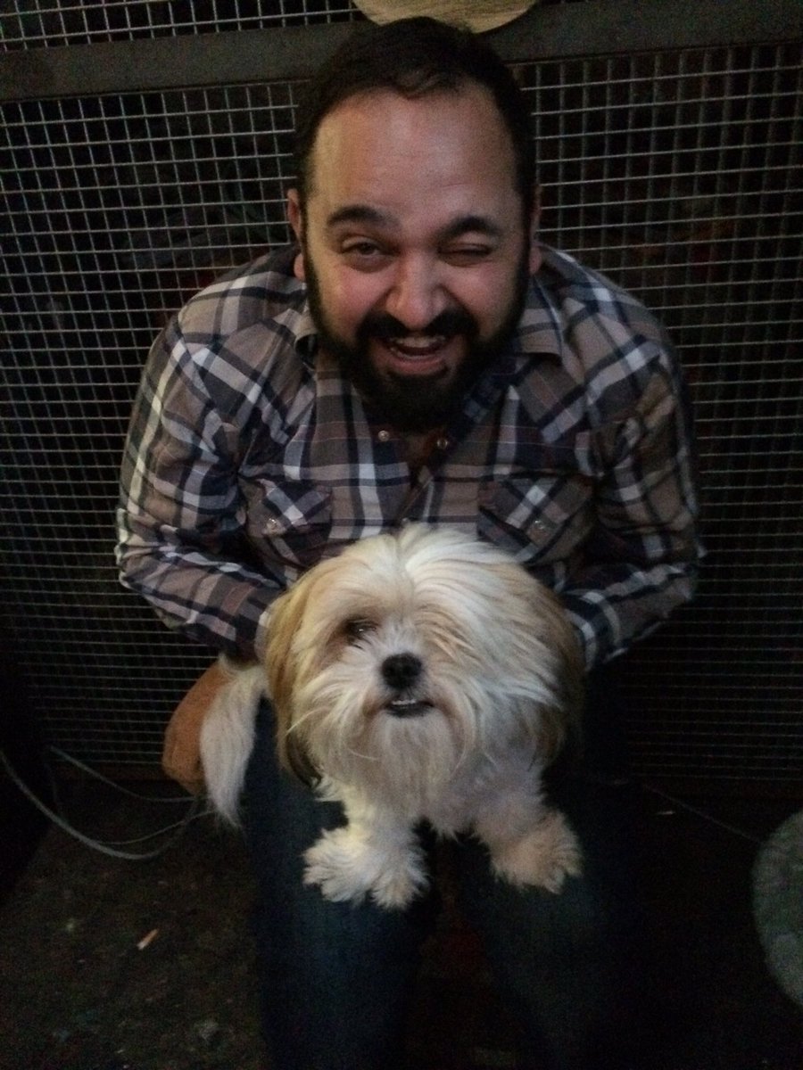 ralphbogard's tweet photo. Me and Genghis rule the joint @GoldRushLondon! Come see us this weekend! #DjangoBango good food, find gold:win shots https://t.co/oasPhrCIU3