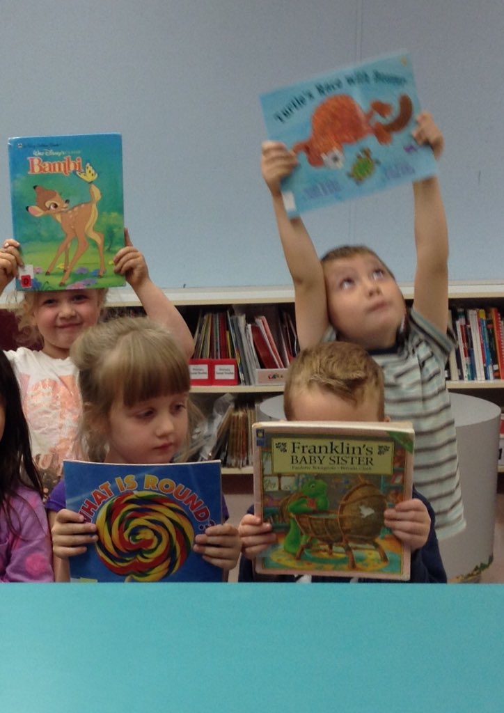 We had our first library day on Friday! #rpskindies