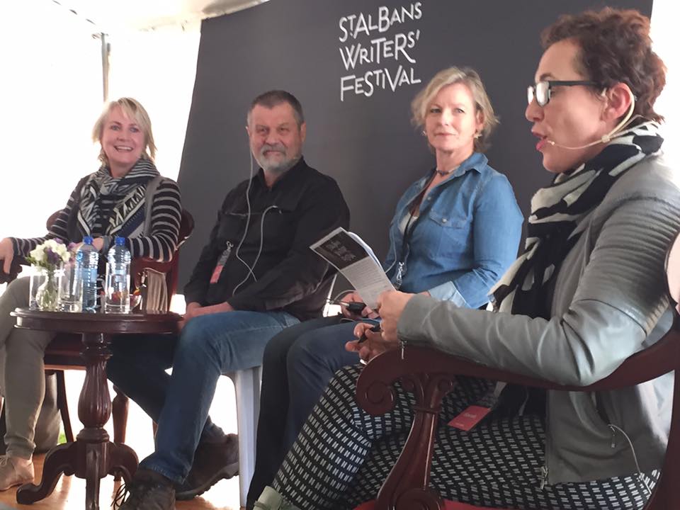 HeatherEEllis's tweet photo. So honoured to speak #SAW16 &amp; rub shoulders with a host of famous Aussie writers &amp; poets in magical @StAlbansWriters https://t.co/HH6aPKjMf3