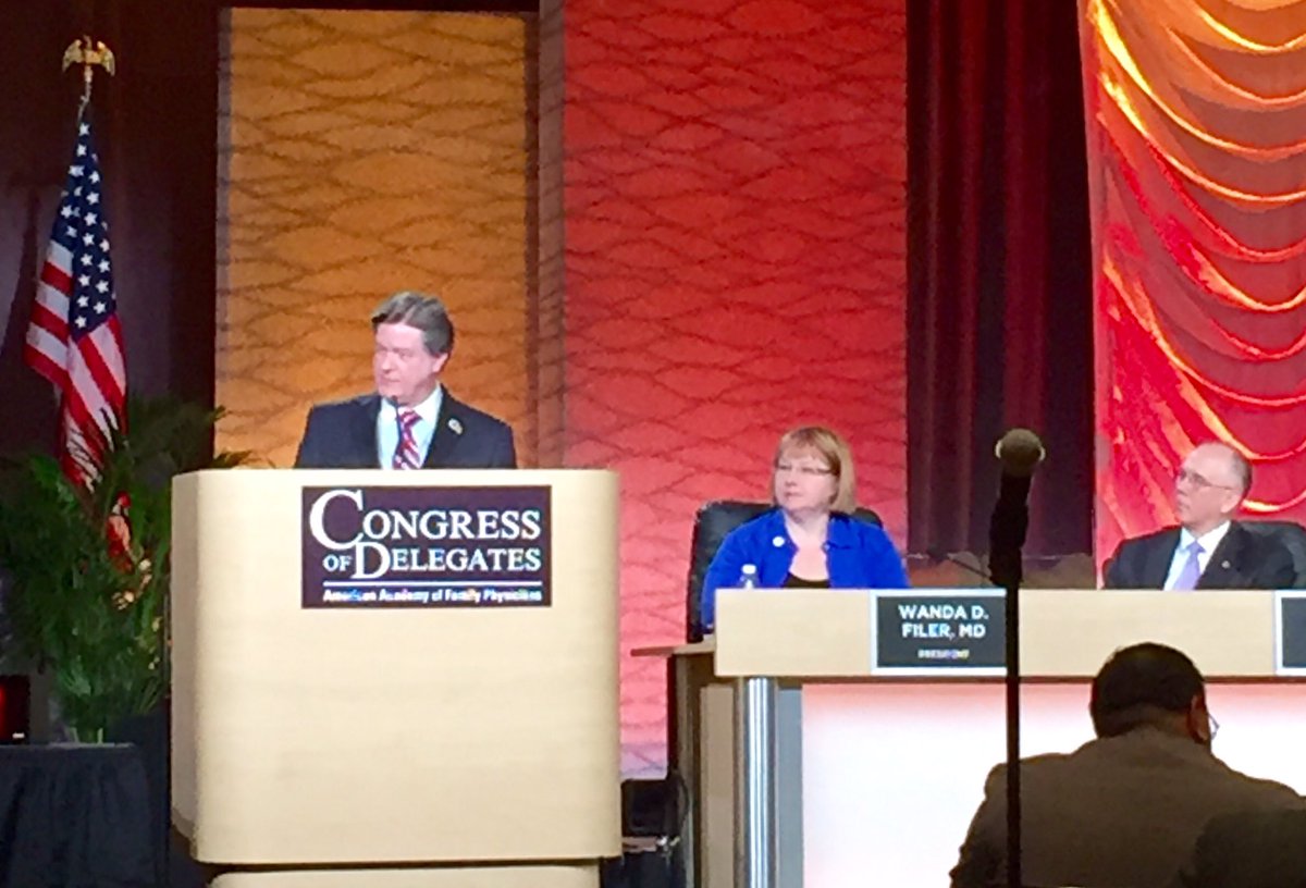 drmikesevilla's tweet photo. RT @MargotSavoy: Some #AAFPCOD things never change- #HistoryLessonTime from @aafp President Elect @jmeigsjr https://t.co/1nqUYb34BB