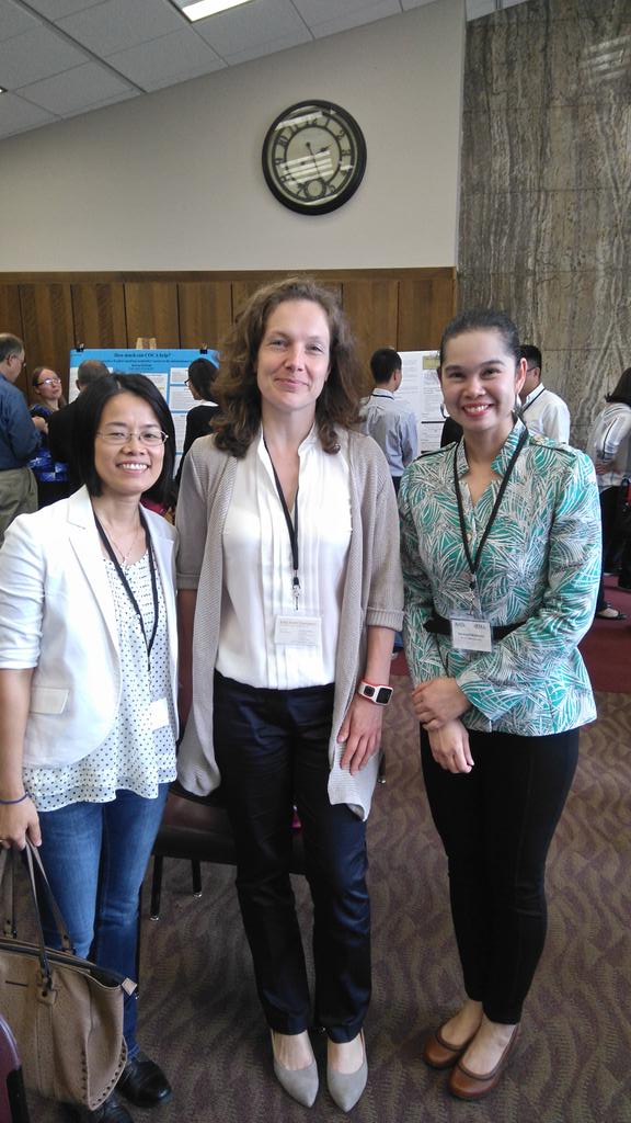 YufangHo's tweet photo. Wonderful reunion with our PhD examiner @MichaMahlberg in #aacl2016! Great conference, will surely come back again! https://t.co/HoyHQkIS94