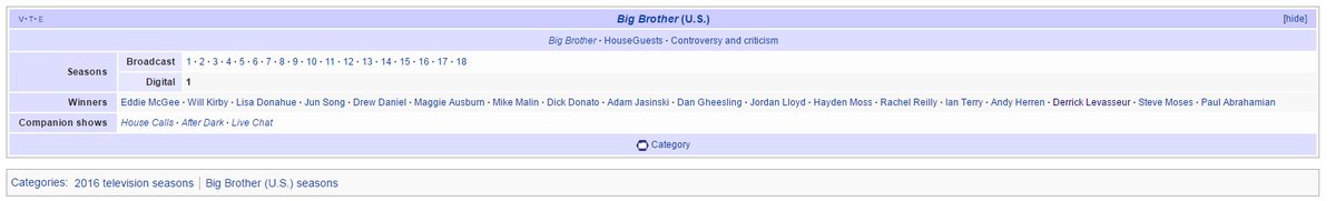 xoxofeedsters's tweet image. Wikipedia already lists Paul as a winner. #notpissed #bb18