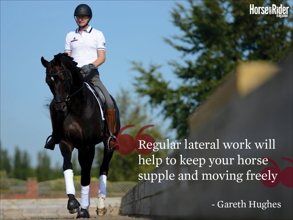 HorseandRiderUK's tweet photo. Goodnight @HorseHour, until next time! #HorseHour #LateralWork https://t.co/ttq5etadC4