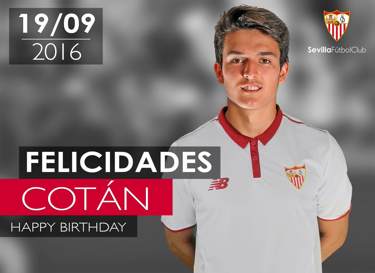 CanteraSFC's tweet photo. ¡¡Muchas felicidades a nuestro capitán @cotan95, que hoy celebra su 21 cumpleaños!! 🎉🎂⚽👏 https://t.co/3LmsbuKI2P