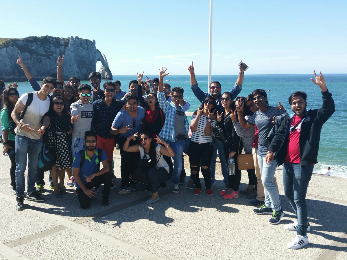 EMNormandie's tweet photo. #Normandy Fall Programme with students from @IilmInstitute | seminars, company visits and cultural tours. https://t.co/CjYVRyvoQl