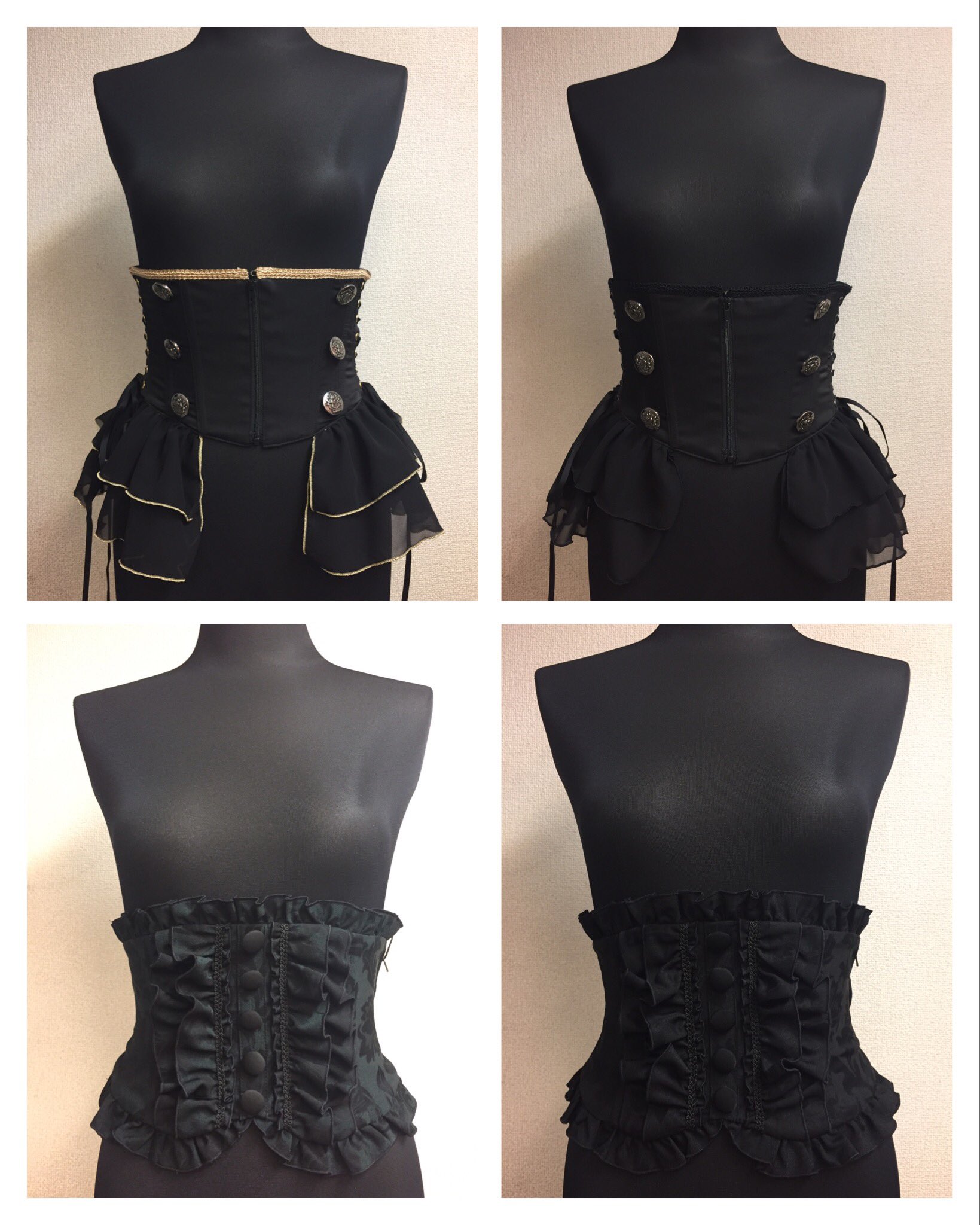 Twitter 上的 Atelier Pierrot 大阪店入荷コルセット 本格的なボーン入りコルセットから ゆったりと着用できる ファッションコルセットまで 種類は様々です サイズ カラーのお取り寄せはご相談下さいませ 大阪店 T Co 3ufwhb3jrz Twitter