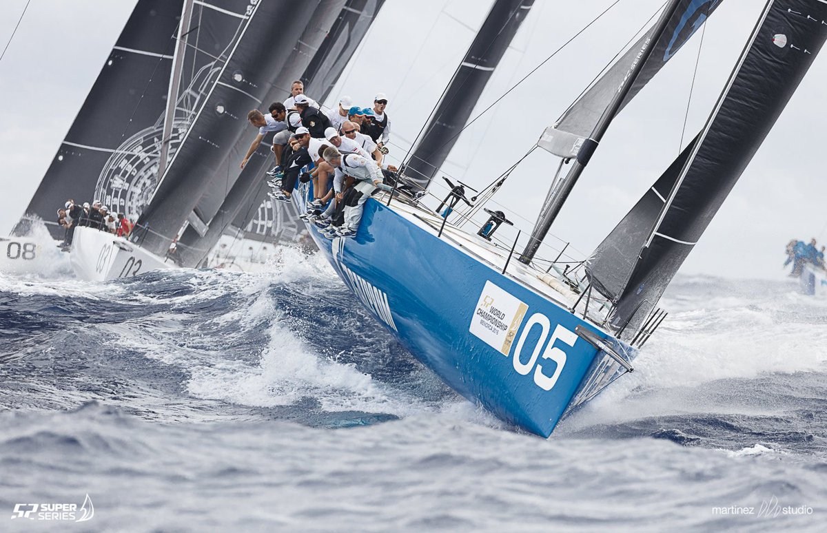 NorthSails's tweet photo. Top action shots from the last day of the @52SUPERSERIES on the Balearic island of #Menorca. 📸 @MartinezSailing https://t.co/yylNZGYoLz