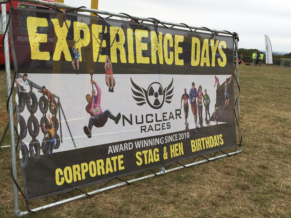 Here at photoboothskins.com / <a href="/lab_designs/">Lab-Designs</a> we printed all the banners/signs for nuclear races and raced #lovemud