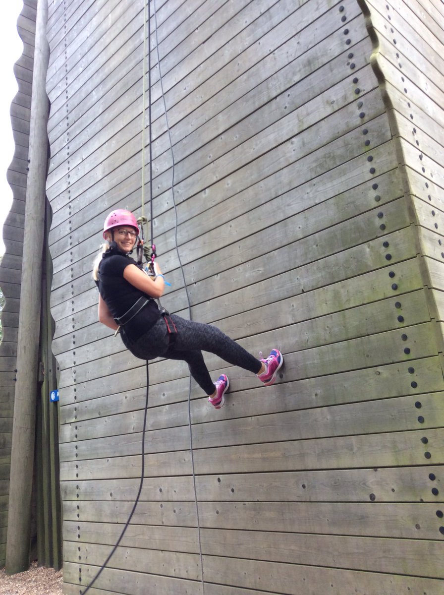AbbeyPrimary1's tweet photo. More Abseiling down the Wall #hanging #jumplikeafrog #misswardwasscared https://t.co/WcY67J8DQr