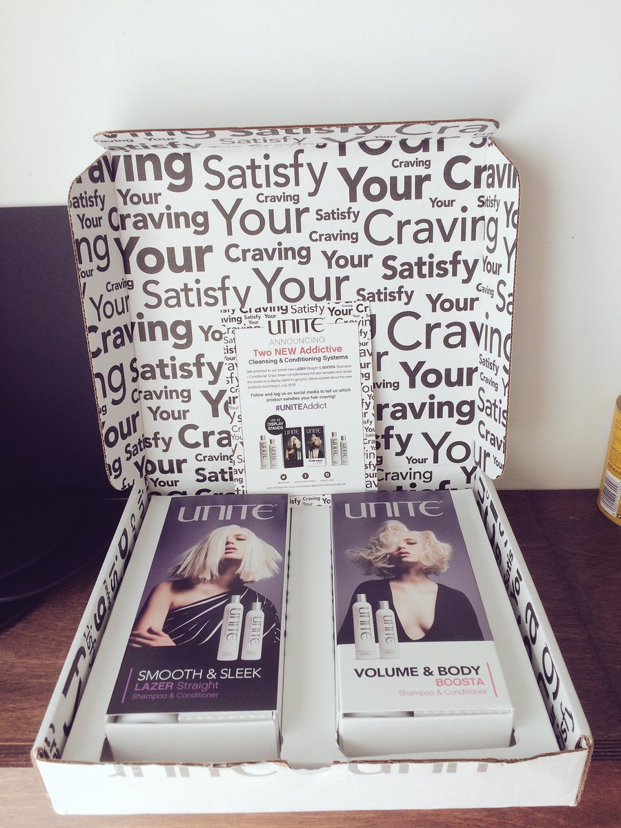 creativeheadmag's tweet photo. Thank you @UniteTeamUk @UNITEHAIR for this box of delights! #UNITEAddict @lwprgirls https://t.co/WL3oWvg3mT