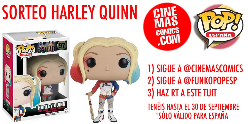 elQoleccionista's tweet photo. Sorteamos esta #HarleyQuinn de #EscuadronSuicida junto a @Cinemascomics. Sigue las instrucciones en la imagen https://t.co/1tDYLFIIVK
