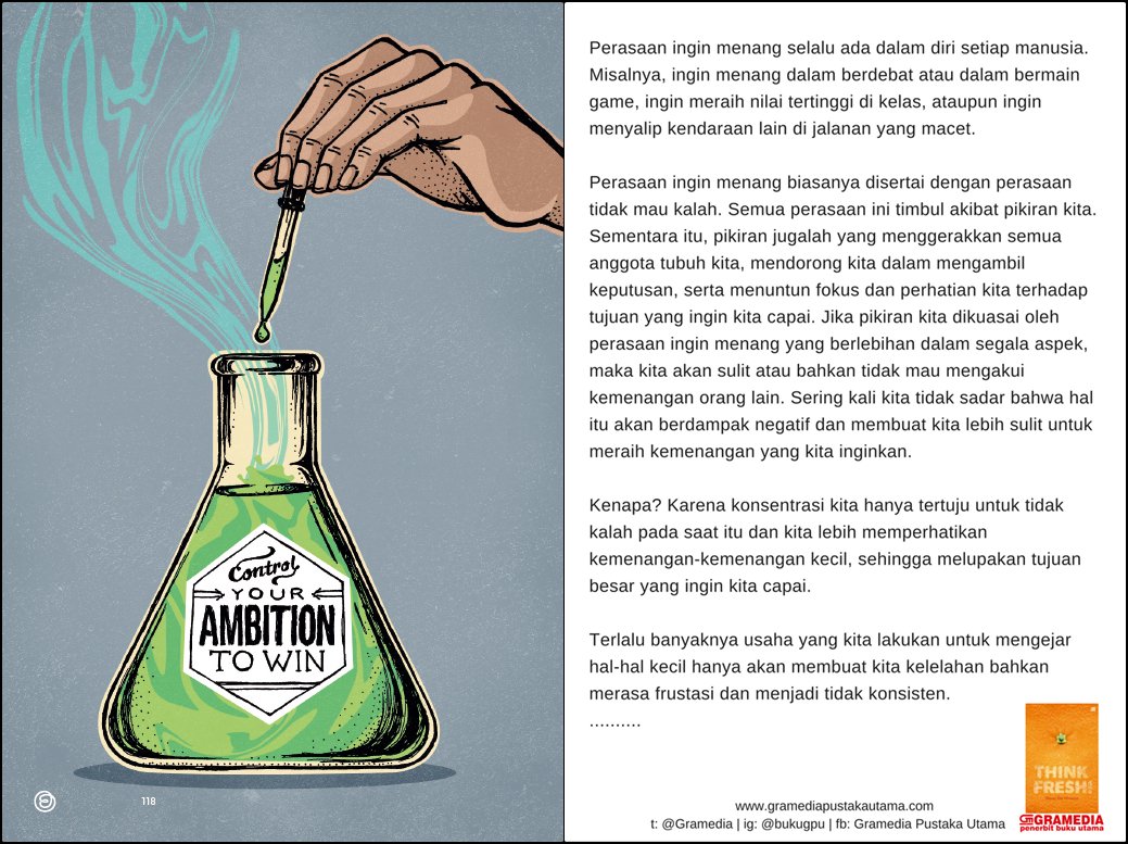 Setiap orang dapat menciptakan masa depan bagi dirinya sendiri. #ThinkFresh karya Danny Oei Wirianto <a href="/dWirianto/">Danny Oei Wirianto</a> 😊