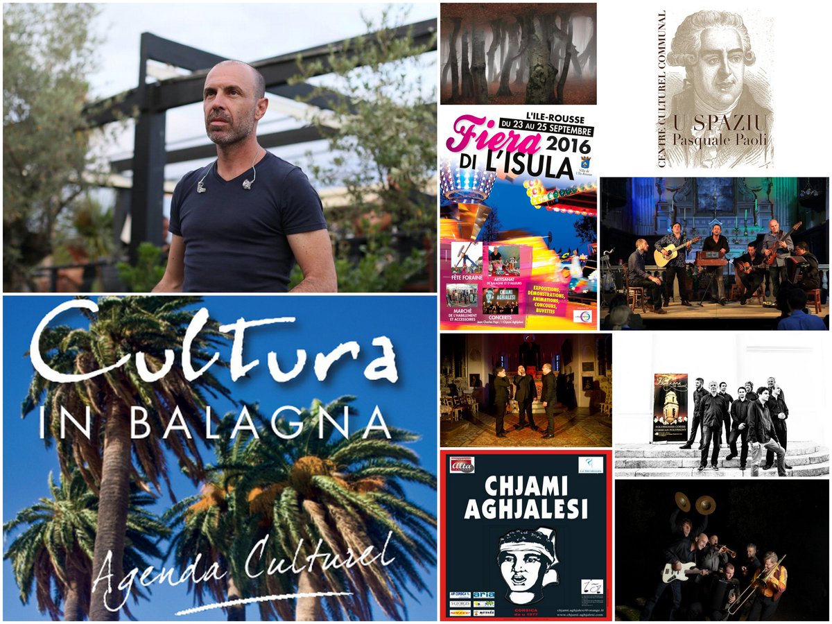 #agenda Cette semaine, expo, concerts, la Foire avec <a href="/jeancharlespapi/">JC Papi Officiel</a> et Chjami Aghjalesi ileroussetourisme.com