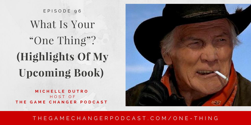 InnerNorthStar's tweet photo. What Is Your “One Thing”? (Highlights Of My Upcoming Book) https://t.co/H2d8pCPkqk #onethingbook #gamechangerpodcast https://t.co/utZwZFGKKx