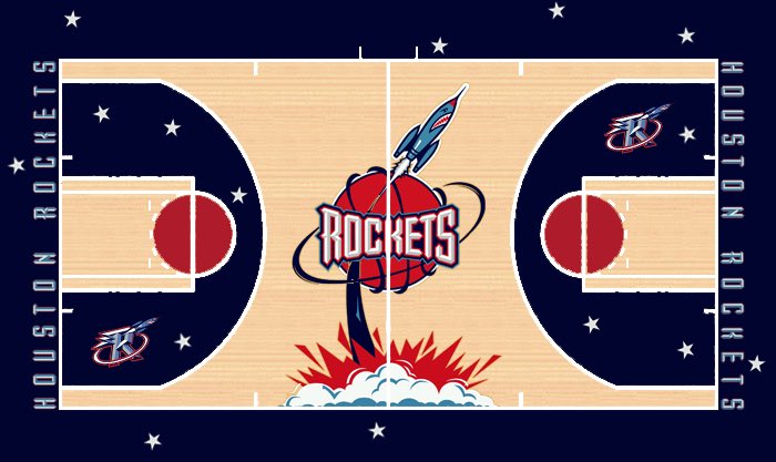 NLSC Forum • Downloads - Vintage Houston Rockets Court (1996-1998)