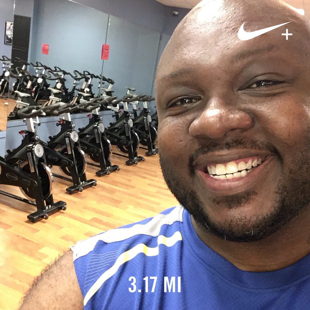 sportsguymarv's tweet photo. 3.17 mi of 🚴🏿 with Nike+ Run Club #MondayMotivation #project41 #GroupRide @edgefitnessga https://t.co/SoEDAlluxn