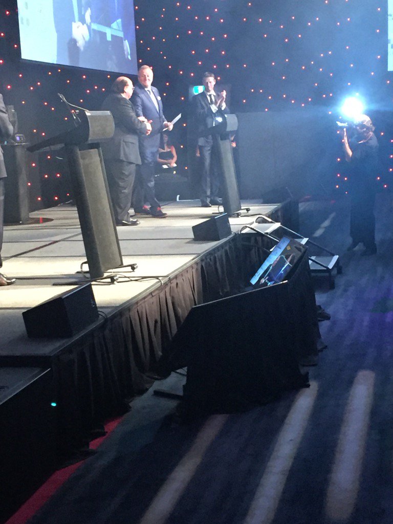 A legend and icon being recognised by the industry a true legend - Hall of Fame winner #aha16awards