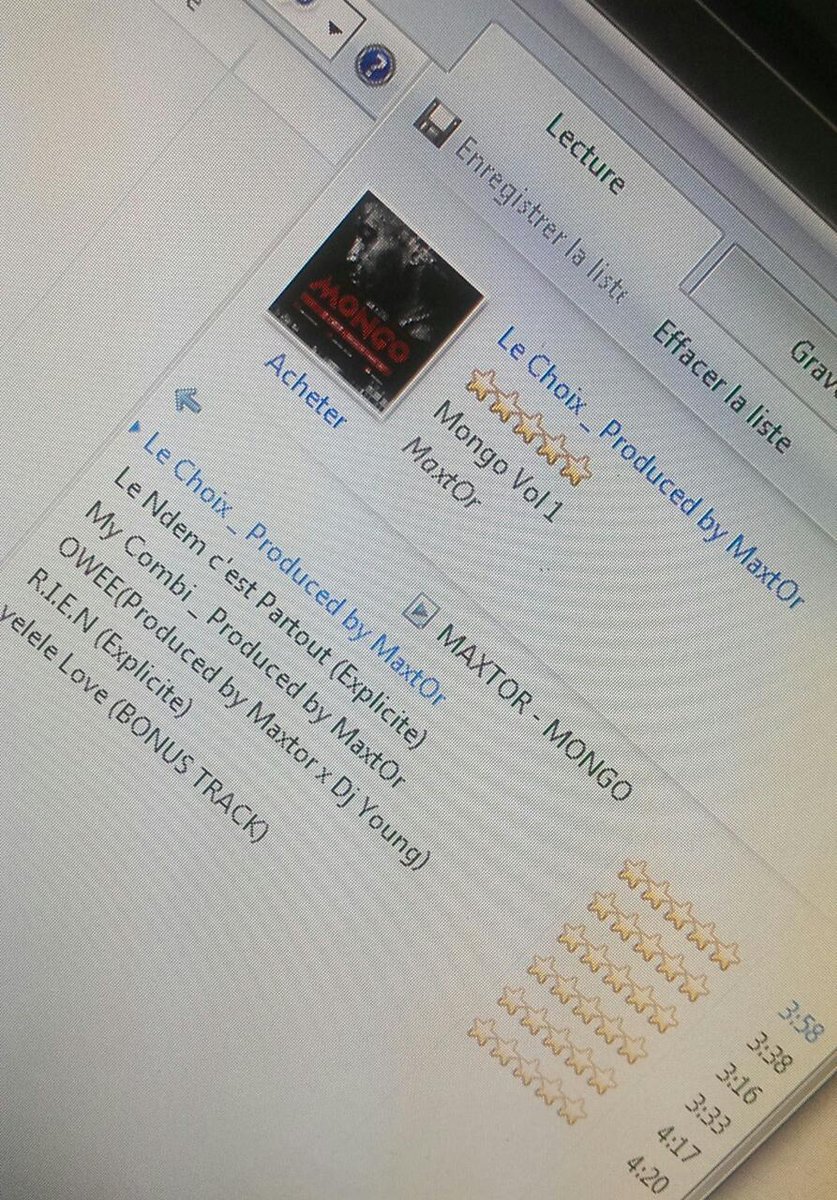 Je me sucre un peu les oreilles... Owee

MAXTOR - MONGO 

<a href="/MaxtorOfficial/">MaXtOr</a>