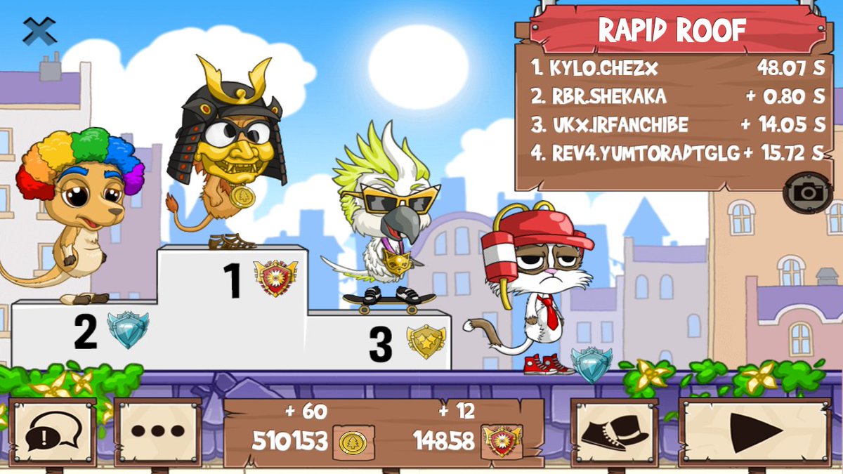 Hanahunny_FR2's tweet photo. Get on my level, son! #funrun2 #SheKaka #Irfanchibe #yumtoradtglg https://t.co/6CLmKfzvqE