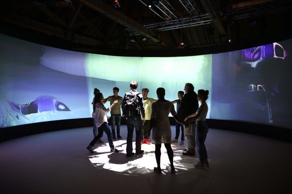 bodydataspace's tweet photo. THX to all creatives #collectivereality @futurefest @cassieldotcom @ninakovdance @johydeuk @PhillTew +@cpdaUoG team https://t.co/i17wp6J2UW