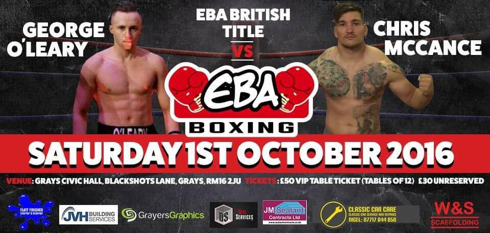 Paulamax13's tweet image. Just under 3 weeks to go George O'leary British title defense
#TheO'learyWay
#Ebabestway
