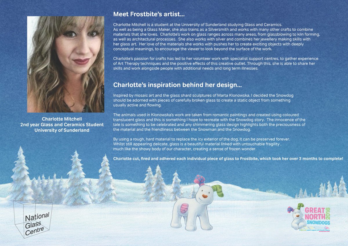 FrostbiteGNS's tweet photo. Meet my lovely artist @MitchCharlotte... Shes woofterful! #GreatNorthSnowdogs https://t.co/GWvFNajLkL