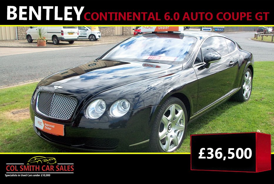Colsmithcarsale's tweet photo. BENTLEY CONTINENTAL GT COUPE AUTOMATIC - https://t.co/YVcuNy2nQV #usecars https://t.co/WZicA9yFFm