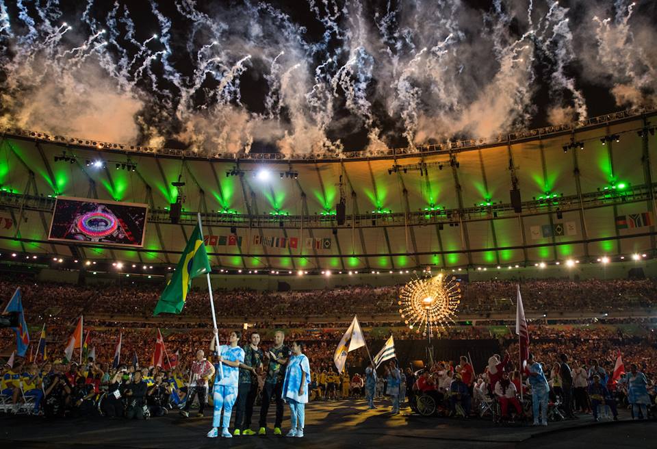This night Paralympic Closing Ceremony celebrated an unforgettable experience we won't soon forget.#cc2016 #srcom