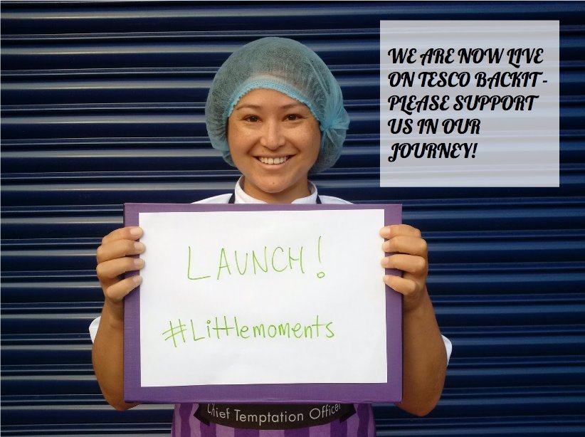 We're now LIVE on #BackIt -please head over and take a peek at our campaign page backit.tesco.com/p/b-tempted to join us!