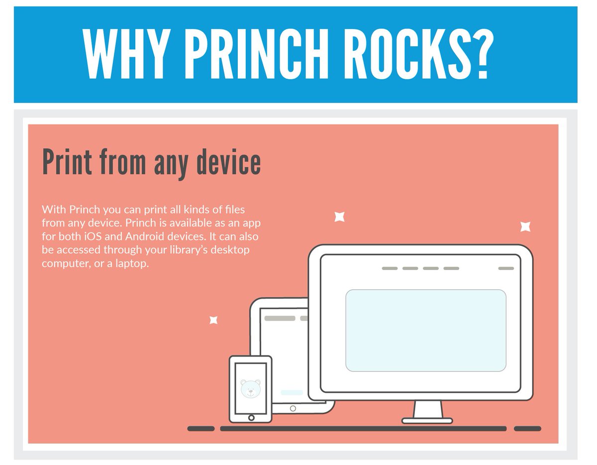 PrinchApp's tweet image. Just one of the many benefits #printingsolution #libweb