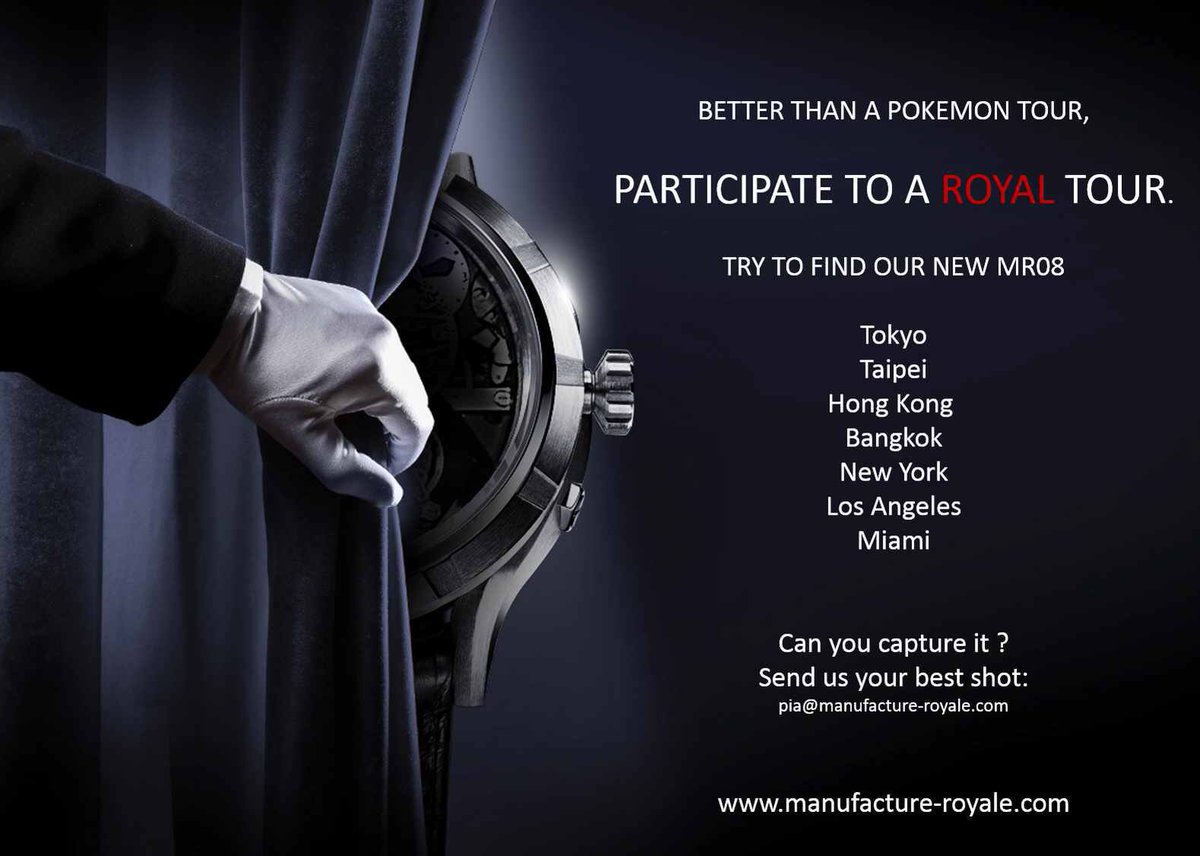 ManufRoyale's tweet photo. Let's start the Royal tour
#Manufactureroyale 
#MR08 https://t.co/5cWLGwFMim