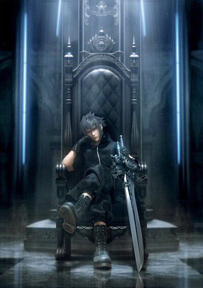 FF15 Roenコラボ ノクト 着用 ソックス ファイナルファンタジー15
