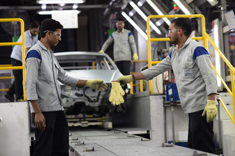 VWPunePlant's tweet photo. It is Volkswagen Pune Plant where safety and care for each other go hand in hand. #Volkswagen #safety https://t.co/Xdpkmhrd67