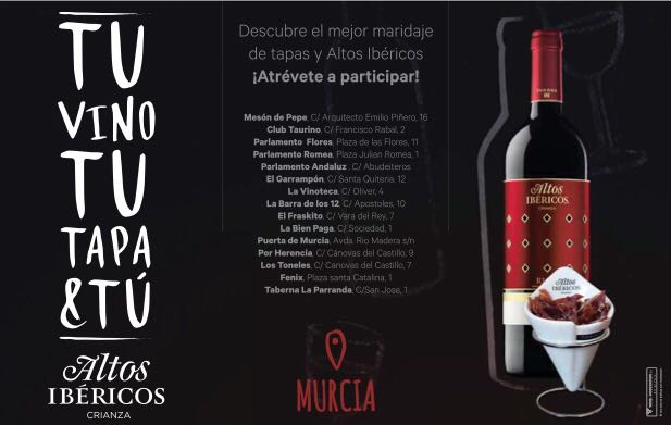 Por 2,50 € copa de vino de Rioja crianza + tapa. #porherencia #bodegonlostoneles. Hasta el 30 de septiembre!