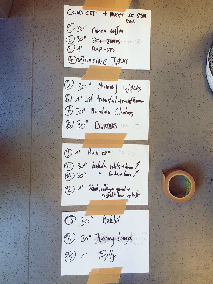 Stevige fitness-sessie id trein voor #bel10. Praktisch is anders, mr goed om dagelijkse dosis sport te promoten!